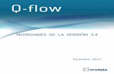 NOVEDADES DE LA VERSIÓN 3 - Urudata Software · diseño BPMN no son muy diferentes de las que permitía Q-flow, de manera que usuarios acostumbrados a usar Q-flow pueden usar la