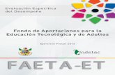 EVALUACIÓN ESPECÍFICA DEL DESEMPEÑO EJERCICIO FISCAL … · De acuerdo con el artículo 42 de la Ley de Coordinación Fiscal, el Fondo de Aportaciones para la Educación Tecnológica