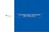 MIGRACIÓN INTERNA EN BOLIVIA · Cuadro N° 37 Bolivia: distribución porcentual de la población no migrante y migrante reciente, que reside en viviendas particulares por forma principal