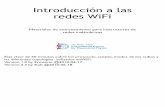 05-Introduccion a las redes WiFi-es-v2...Protocolos de Redes Inalámbricas • 802.11a permite hasta 54 Mbps en las bandas no licenciada a 5 GHz. • 802.11b permite hasta 11 Mbps