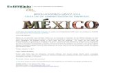 MISION ACADÉMICA MÉXICO 2016 FACULTAD DE ADMINISTRACIÓN DE ...administracion.uexternado.edu.co/noticias/2016/viajespre/mexicopdf.pdf · referencia a él de diversas formas, desde