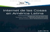 Tecnologías celulares para habilitar la Internet de las Cosas · 5G Americas Tecnologías celulares para habilitar la Internet de las Cosas Julio de 2016 Índice Resumen ejecutivo