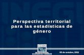 Perspectiva territorial para las estadísticas de génerocedoc.inmujeres.gob.mx/Seminarios/XIIEIEG/Carlos_Guerrero.pdf · Es la base cartográfica que permite la captación, almacenamiento,