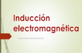 Inducción electromagnética - DCBdcb.fi-c.unam.mx/.../INDUCTANCIA/Introduccion.pdf · vueltas mayor inductancia. Diámetro de las espiras. A mayor diámetro mayor inductancia. Longitud