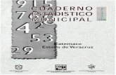 Catemaco estado de Veracruz : cuaderno estadístico ...internet.contenidos.inegi.org.mx/contenidos/... · Estado de Veracruz. Cuaderno Estadístico Municipal. Publicación única.
