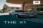 THE X1 - BMW · y funciones dependen de las variantes de motores u otros equipamientos opcionales. La disponibilidad de la producción y del mercado puede variar. Encontrarás más