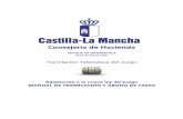 Consejería de Hacienda - Castilla-La Mancha · Tramitación telemática del juego: Abono de tasas vía telemática - 4 - 1 INTRODUCCIÓN. La nueva Ley del Juego de Castilla – La