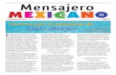Mensajero...Mensajero mexicano 1 de octubre de 2016 MM 92 El agua dura: si tú eres el respon- sable de limpiar el lavabo y las llaves de agua, sabes muy bien lo que es el agua dura.
