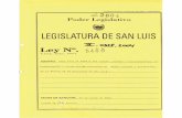 Legajo Ley IX-0328-2004 (5460 R) · Ley 4982: Adhesión a las Leyes NO 24.196 y 24.224 de Inversiones Mi ras y Reordenamiento Minero respectivamente. Ley 4880: Proteger la zona para