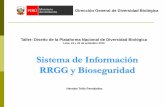 Sistema de Información RRGG y Bioseguridadgenesperu.minam.gob.pe/wp-content/uploads/2016/09/B2-P01.pdf · (3) Presidente de la Comisión Multisectorial de Asesoramiento para gestión