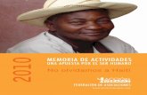 Sumario 2 - Acción Verapaz · Bachilleres voluntarios K’anchay 3.152,00 € Acción Verapaz Centro Bolivia Becas de apoyo a 10 niños y jóvenes Félix Serrudo 750,00 € Acción