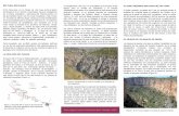 Sociedad Geológica de España - RÍO TURIA, RÍO …sociedadgeologica.es/archivos_pdf/g12triptico_valencia.pdfEsta red de drenaje relicta data el principio del encajamiento del río