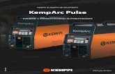 KempArc Pulse - Kemppi · 2020-04-27 · una potencia de refrigeración de 1 kW y un tanque de 3 litros que se llena con una mezcla de etanol/agua al 20% – 40%, o cualquier otro