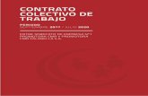 CONTRATO COLECTIVO DE TRABAJO - Sindicato …septiembre de 2017 y con motivo de la firma del presente contrato colectivo, de acuerdo a la siguiente Tabla (7.1), en forma proporcional