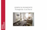 EDIFICIO PONIENTE Fuengirola- Los Pacos - Banca March · El sistema de apertura de la carpintería será corredera o abatible vertical. Dormitorios con persianas con sistema monobloc.