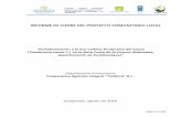 INFORME DE CIERRE DEL PROYECTO COMUNITARIO LOCALProyecto: Paisajes productivos resilientes al cambio climático y redes Socioeconómicas fortalecidas en Guatemala Página 1 de 34 INFORME