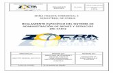 REGLAMENT0 ESPECÍFICO DEL SISTEMA DE …Contenido Mínimo para la elaboración del Reglamento Específico del Sistema de Administración de Bienes y Servicios); Manual de Operaciones