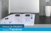 Manual Usuario Tapatia - aquaspa.com.mx · No permitir que el aceite esencial entre en los ojos. Si esto ocurre enjuague durante 15 minutos con agua fría. Si la irritación persiste