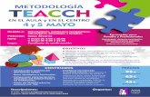METODOLOGÍA TEACCH - Asociación Navarra de AutismO ... · técnica de la Federación Autismo Andalucía. Especialista en Apoyo Conductual Positivo y Entorno socio-afectivo de personas