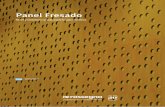 Panel Fresado - Rassegna · enchapada en madera natural o reconstituida + lustre poliuretano. Corte Corte Detalle Detalle Lana de Vidrio FL50 Tela arpillera + Retardante de llama