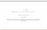 Historia de la Ley Sobre asociación de pescadores ......Historia de la Ley N 20.632 Página 4 de 159 MENSAJE PRESIDENCIAL 1. Primer Trámite Constitucional: Senado 1.1. Mensaje del