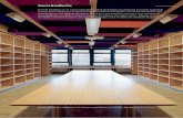 Panel BauBuche  · Biblioteca del Instituto de Biología y productos de la madera Diseño Martin Seelinger Ejecución carpintería Freis GbR El Panel BauBuche es un nuevo material