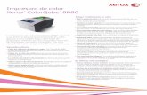 Impresora de color Xerox ColorQube 8880 - VERBOK · Impresora de color Xerox ¨ ... Hat Enterprise 4, Fedora Core 1, 5, SUSE 10.x, 11.x; IBM AIX 5, HP-UX 11.0/11i, Xerox ¨ Global