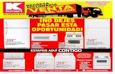 DE PUERTO RICO ¡NO DEJES PASAR ESTA OPORTUNIDAD!s7.sears.com/is/content/Sears/_ASAP/KMART/KmartPR/PDFs/k_pr_J… · VENTA Antena universal Ant111 o control remoto para 3-dispositivos