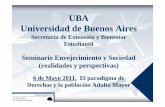 UBA Universidad de Buenos AiresUniversidad de Buenos Aires Nora Pochtar.pdf · 5ª Cumbre de las Américas Trinidad y Tobago Trinidad y Tobago -- Abril Abril --2009 Declaración de