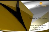 Proyecto Mercedes - insetecmexico.com · Yamana Gold Inc. es una empresa minera Canadiense productora de oro con operaciones y proyectos en Brazil, Argentina, Chile y México. Tamaño