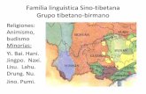Familia linguística Sino-tibetana Grupo tibetano-birmanoeconomia.unam.mx/deschimex/cechimex/chmxExtras/... · resistencias uigur y tibetana” en: Ventana al Mundo pp. 125-150 (PDF)