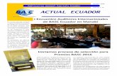 Edición # 10 ACTUAL ECUADOR - wbasco.org · Elaboración del Programa Anual de Auditorías Capacitaciones Página 4 Desayuno de Trabajo sobre Programa Prevención de Drogas Como