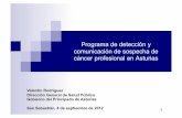Programa de detección y comunicación de sospecha de cáncer ... · 3 El cáncer es la 2ª causa de mortalidad en el mundo. En 2008 hubo 12,7 millones de nuevos casos y 7,6 millones