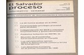 El Salvador proceso informativo semanal año 16 número 710 … · 2013-07-03 · Para el 43.5 por ciento de Ios salvadoreños,la causa fundamental de la delincuencia en el país