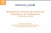 Biblioteca Virtual del Sistema Sanitario de Andalucía · – Se efectua una búsqueda de texto libre por la frase escrita en la casilla de búsqueda (la búsqueda se realizará en
