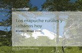 Marzo - Mayo 2016 · 2019-03-04 · Estudio Nacional de Opinión Pública, Marzo-Mayo 2016 % ¿Se siente Ud. mapuche, chileno, o una mezcla de los dos? (Total Muestra Mapuche) (Por