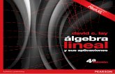 Algebra lineal y sus aplicaciones, 4ta Ediciónfcaglp.fcaglp.unlp.edu.ar/~morellana/algebra/... · LAY, DAVID C. Álgebra lineal y sus aplicaciones. Cuarta edición PEARSON EDUCACIÓN,