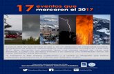 17 marcaron el 2017 eventos que - Cooperativa.cl · preparado para resumir los 17 eventos que marcaron el 2017. 17 eventos que marcaron el 2017. Chile en llamas Todo comenzó cálido.