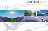 SOLUCIONES INTEGRALES - Grupo Sinotek · Energías Alternativas. Está formada por un equipo de profesionales con sólida experiencia en el diseño, construcción y operación de