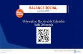Universidad Nacional de Colombia en Cifras…orinoquia.unal.edu.co/.../RC2018_ORI_V6_17_mayo.pptx.pdfEJE 1: Integración de las funciones misionales: Un camino hacia la excelencia