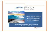 Modelo de folha branca do IMPA - ipma.pt · PLANO ESTRATÉGICO 2017-2021 Instituto Português do Mar e da Atmosfera, I.P. Rua C - de Lisboa 1749-077 Lisboa, Portugal 5 | 12 info@ipma.pt