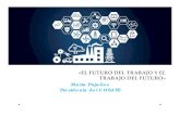 «EL FUTURO DEL TRABAJO Y EL TRABAJO DEL FUTURO»€¦ · Comisión Mundial sobre el Futuro del Trabajo ‐OIT Un programa para el futuro del trabajo situando a las personas y el