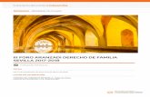 III FORO ARANZADI DERECHO DE FAMILIA SEVILLA 2017-2018mariaperezgalvanabogadosdefamilia.com/pdf/III-foro-aranzadi-2017-2018.pdfAudiencia Provincial competente para resolver el recurso