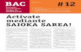 MONDRAGON Actívate mediante SAIOKA SAREA! · Actívate mediante SAIOKA SAREA! En el curso de su labor de promoción del emprendimiento basado en la inter-cooperación, el BAC de