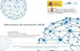 Estructura de Horizonte 2020 - eu-isciii.eseu-isciii.es/wp-content/uploads/2016/06/3... · Acción por el clima, medio ambiente, eficiencia de los recursos y materias primas: lograr