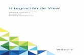 Integración de View - VMware Horizon 7 7 · 2016-2017 VMware, Inc. Todos los derechos reservados. ... de View 6 1 Introducción a la integración de View 7 Componentes de View 7