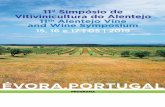 11º Simpósio de Vitivinicultura do Alentejo 11th Alentejo Vine and … · 2019-05-23 · INIAV, I.P., Pólo de Dois Portos, Unidade de Investigação de Viticultura e Enologia,