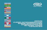 XXXVIII CURSO INTERAMERICANO SOBRE MIGRACIONES …argentina.iom.int/ro/sites/default/files/Documentos... · Curso Interamericano sobre Migraciones Internacionales, ha capacitado a