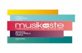 EUSKAL MUSIKAREN ASTEA - Eresbil general Musikaste 2015.pdf · Errenteria se pone a tono para acoger el festival Musikaldia que organiza la Asociación de Escuelas de Música cada