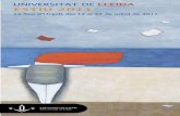 UdL · Pintura Mural Romànica de la Vall de Boí: 10 anys de Patrimoni Mundial Les Hidroelèctriques al Pirineu (1939-1985) De la Pàgina a la Pantalla: l’Elaboració d’un Curtmetratge